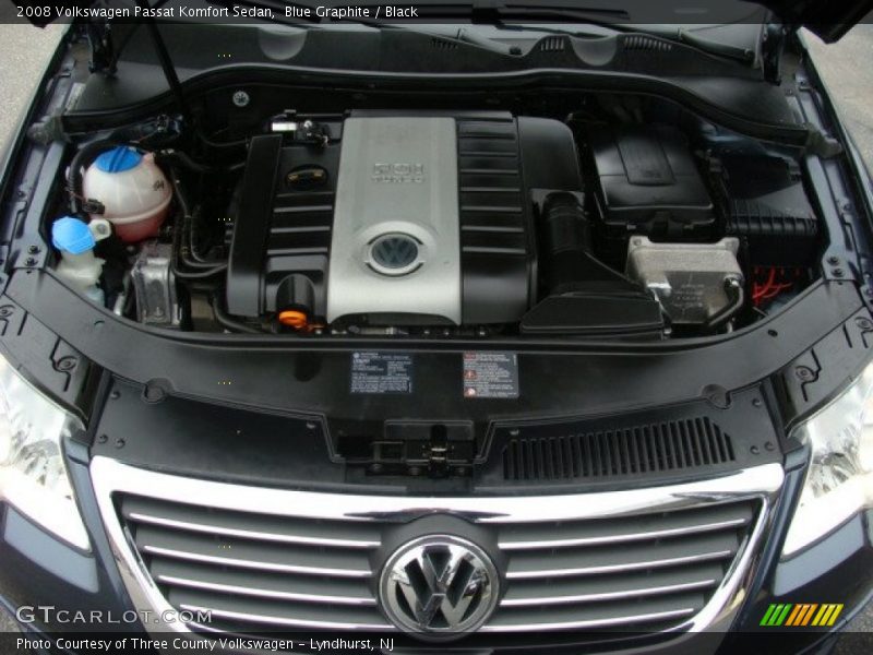 Blue Graphite / Black 2008 Volkswagen Passat Komfort Sedan