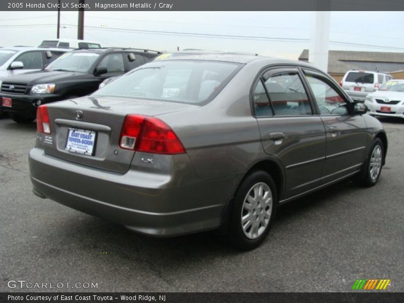 Magnesium Metallic / Gray 2005 Honda Civic LX Sedan