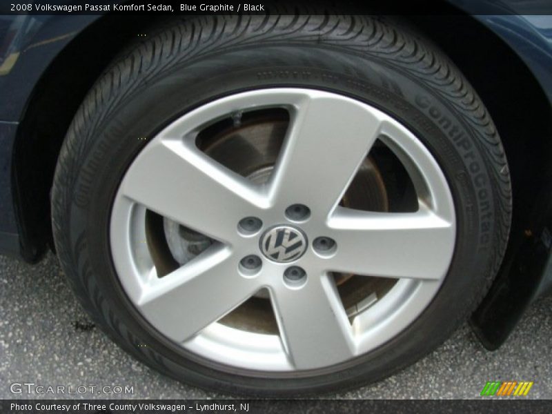 Blue Graphite / Black 2008 Volkswagen Passat Komfort Sedan