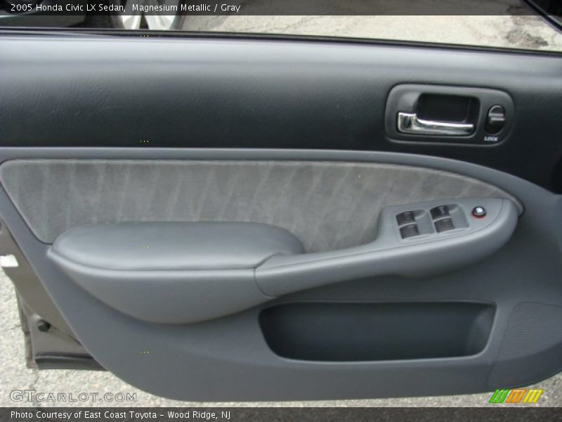 Magnesium Metallic / Gray 2005 Honda Civic LX Sedan