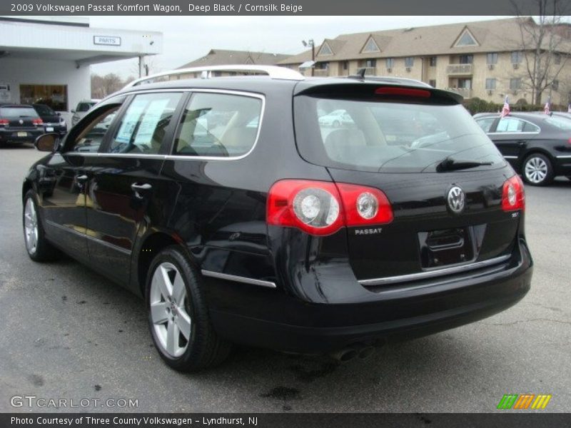 Deep Black / Cornsilk Beige 2009 Volkswagen Passat Komfort Wagon