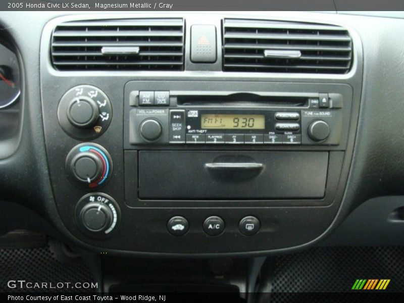 Magnesium Metallic / Gray 2005 Honda Civic LX Sedan