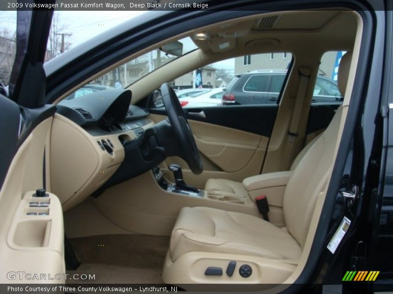  2009 Passat Komfort Wagon Cornsilk Beige Interior