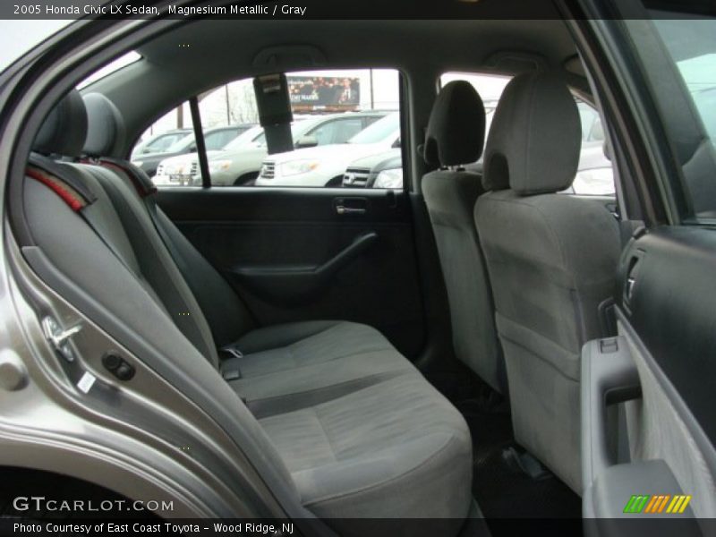 Magnesium Metallic / Gray 2005 Honda Civic LX Sedan