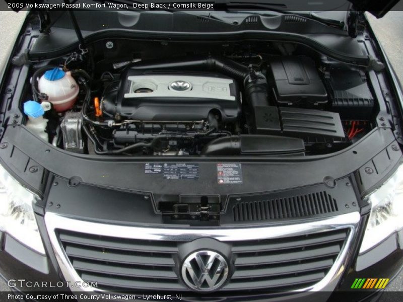 Deep Black / Cornsilk Beige 2009 Volkswagen Passat Komfort Wagon