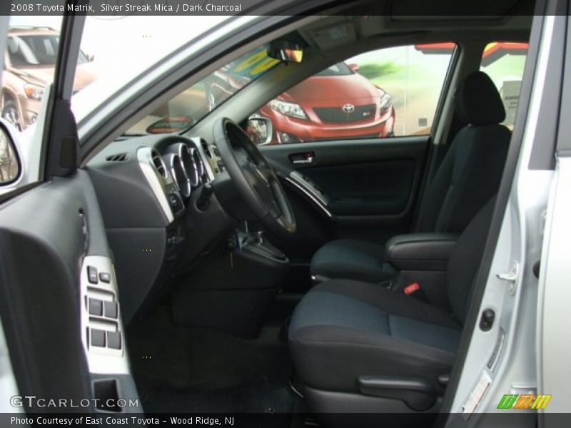 Silver Streak Mica / Dark Charcoal 2008 Toyota Matrix