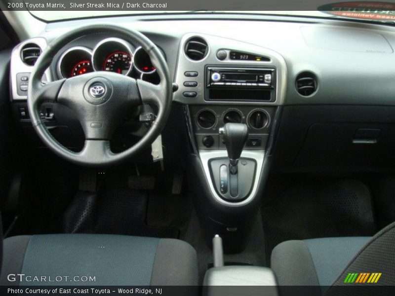 Silver Streak Mica / Dark Charcoal 2008 Toyota Matrix