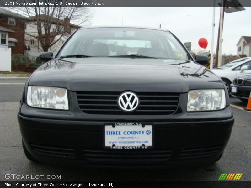 Black / Black 2001 Volkswagen Jetta GLS 1.8T Sedan