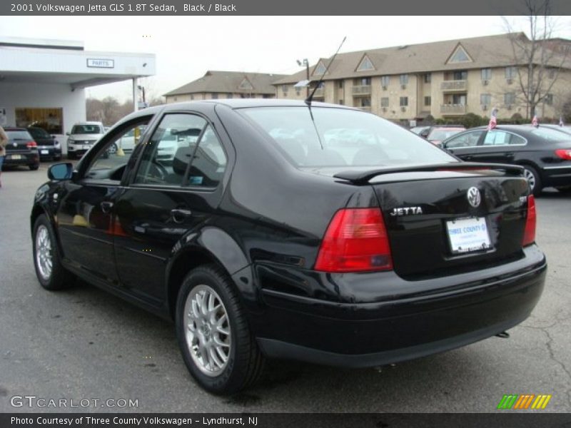 Black / Black 2001 Volkswagen Jetta GLS 1.8T Sedan