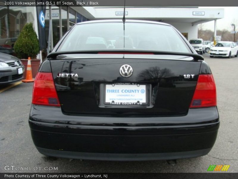 Black / Black 2001 Volkswagen Jetta GLS 1.8T Sedan