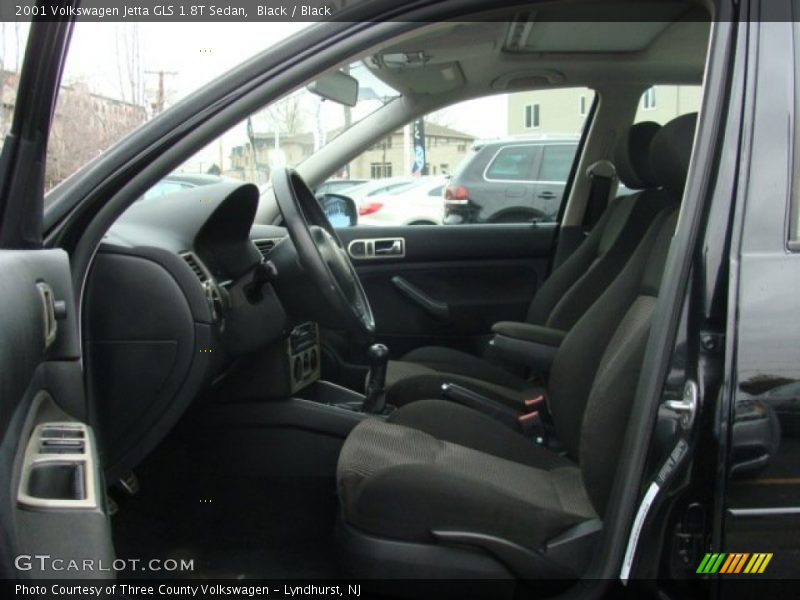 Black / Black 2001 Volkswagen Jetta GLS 1.8T Sedan