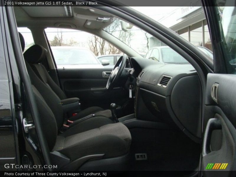 Black / Black 2001 Volkswagen Jetta GLS 1.8T Sedan