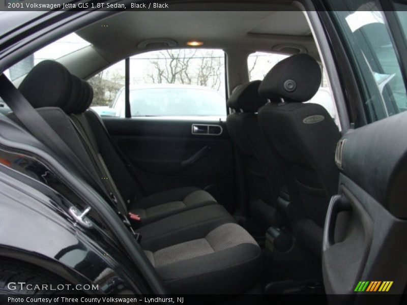 Black / Black 2001 Volkswagen Jetta GLS 1.8T Sedan