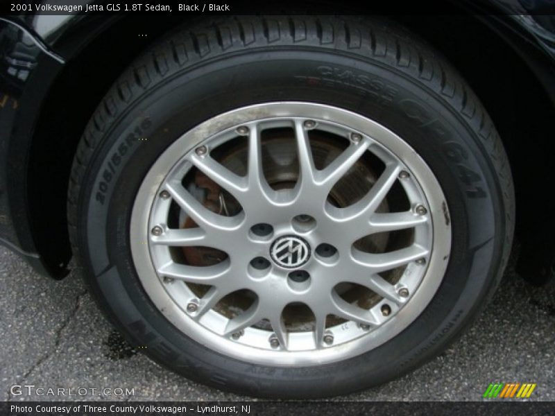 Black / Black 2001 Volkswagen Jetta GLS 1.8T Sedan