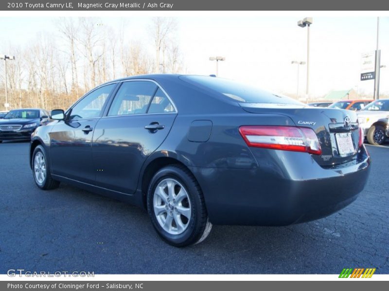 Magnetic Gray Metallic / Ash Gray 2010 Toyota Camry LE