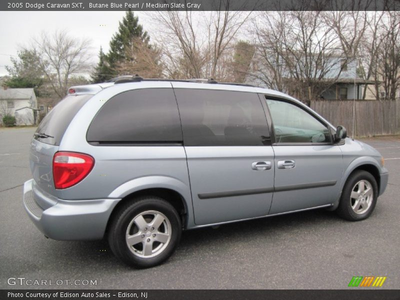 Butane Blue Pearl / Medium Slate Gray 2005 Dodge Caravan SXT