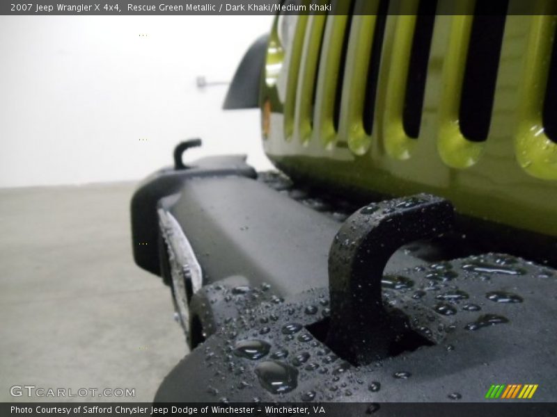 Rescue Green Metallic / Dark Khaki/Medium Khaki 2007 Jeep Wrangler X 4x4