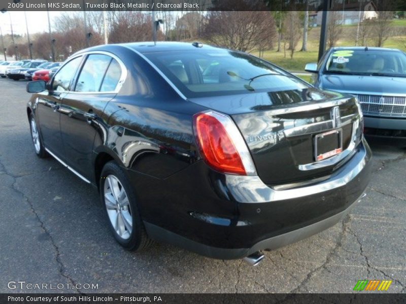 Tuxedo Black Metallic / Charcoal Black 2009 Lincoln MKS Sedan
