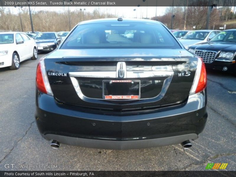 Tuxedo Black Metallic / Charcoal Black 2009 Lincoln MKS Sedan