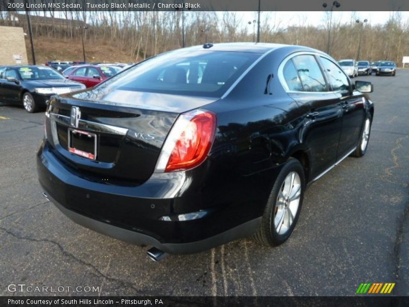 Tuxedo Black Metallic / Charcoal Black 2009 Lincoln MKS Sedan