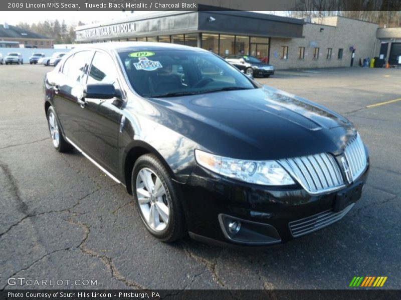 Tuxedo Black Metallic / Charcoal Black 2009 Lincoln MKS Sedan