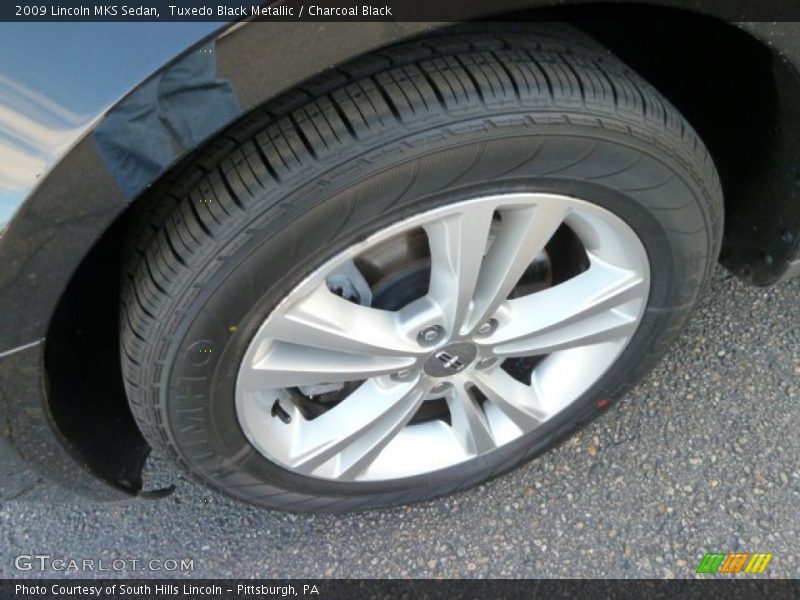 Tuxedo Black Metallic / Charcoal Black 2009 Lincoln MKS Sedan
