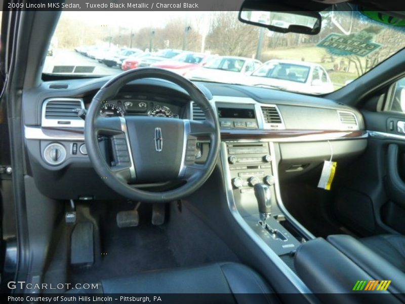Tuxedo Black Metallic / Charcoal Black 2009 Lincoln MKS Sedan