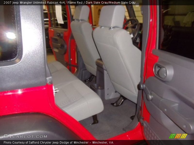 Flame Red / Dark Slate Gray/Medium Slate Gray 2007 Jeep Wrangler Unlimited Rubicon 4x4