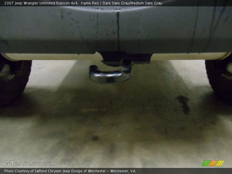 Flame Red / Dark Slate Gray/Medium Slate Gray 2007 Jeep Wrangler Unlimited Rubicon 4x4