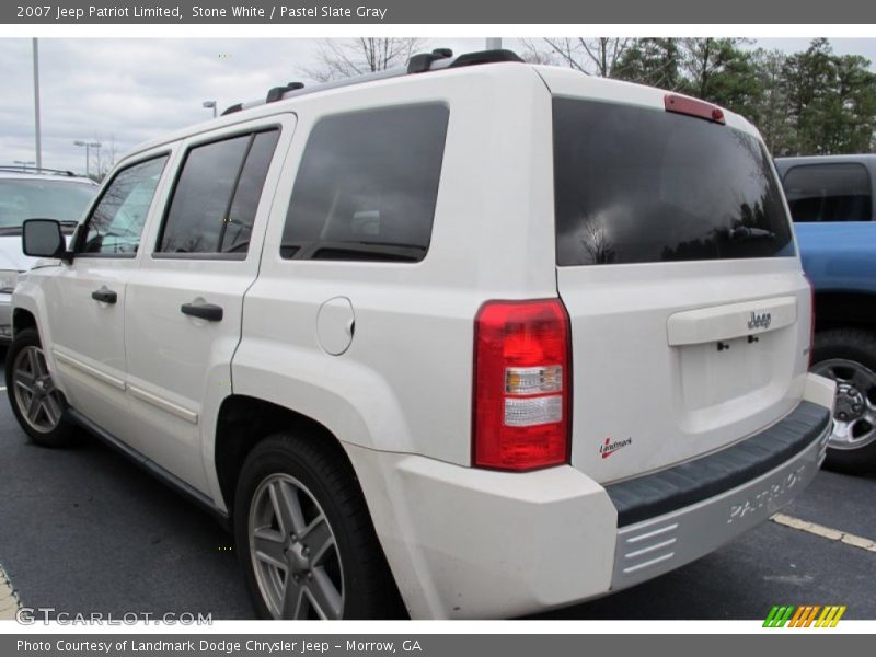 Stone White / Pastel Slate Gray 2007 Jeep Patriot Limited