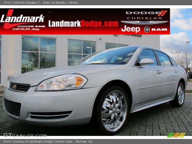 Silver Ice Metallic / Ebony 2011 Chevrolet Impala LT