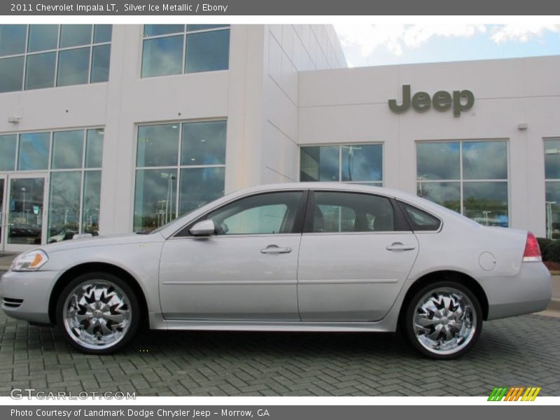 Silver Ice Metallic / Ebony 2011 Chevrolet Impala LT
