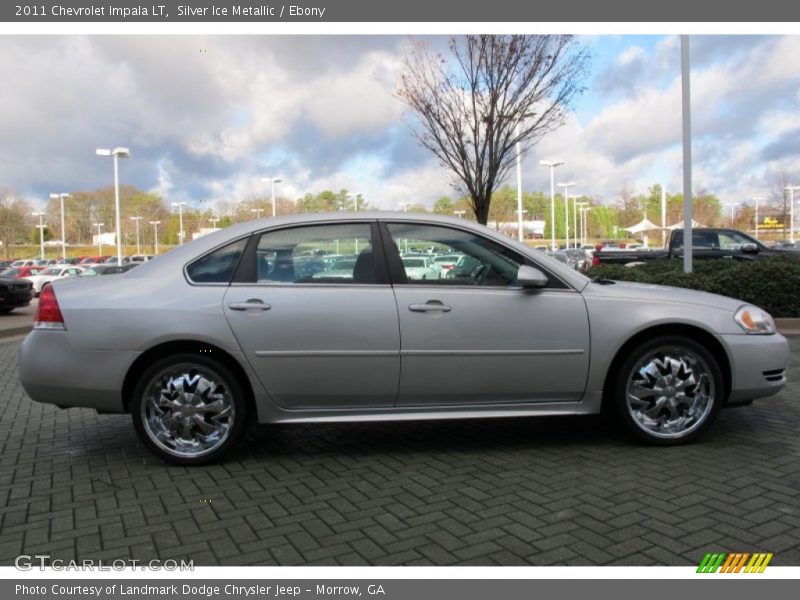 Silver Ice Metallic / Ebony 2011 Chevrolet Impala LT