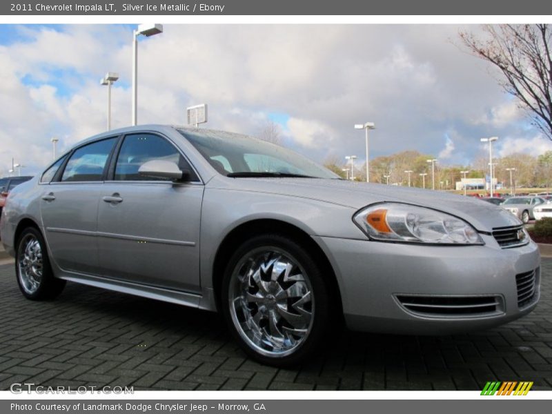 Silver Ice Metallic / Ebony 2011 Chevrolet Impala LT