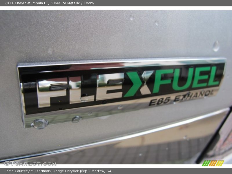 Silver Ice Metallic / Ebony 2011 Chevrolet Impala LT