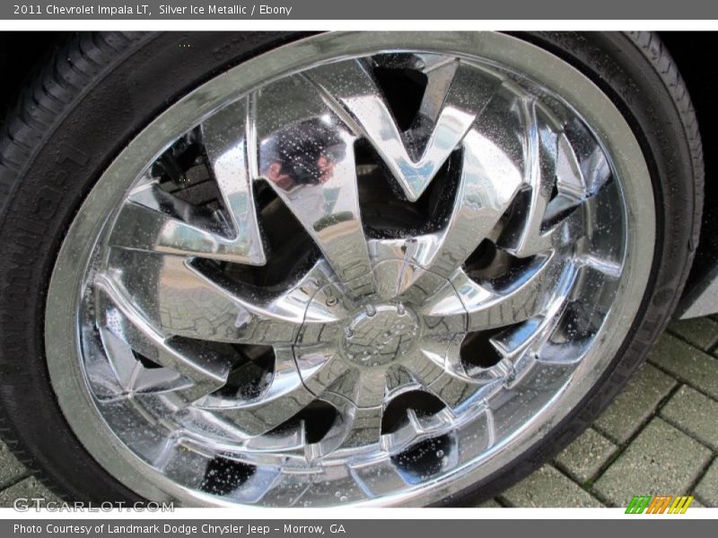 Silver Ice Metallic / Ebony 2011 Chevrolet Impala LT