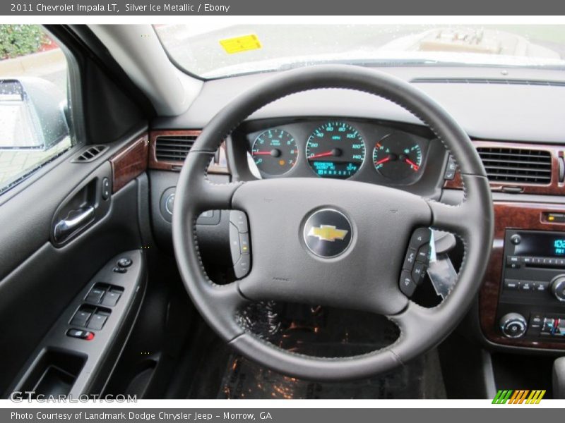 Silver Ice Metallic / Ebony 2011 Chevrolet Impala LT