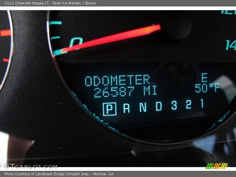 Silver Ice Metallic / Ebony 2011 Chevrolet Impala LT