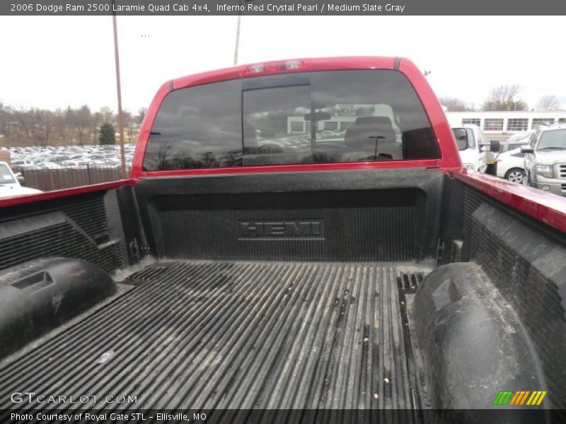Inferno Red Crystal Pearl / Medium Slate Gray 2006 Dodge Ram 2500 Laramie Quad Cab 4x4