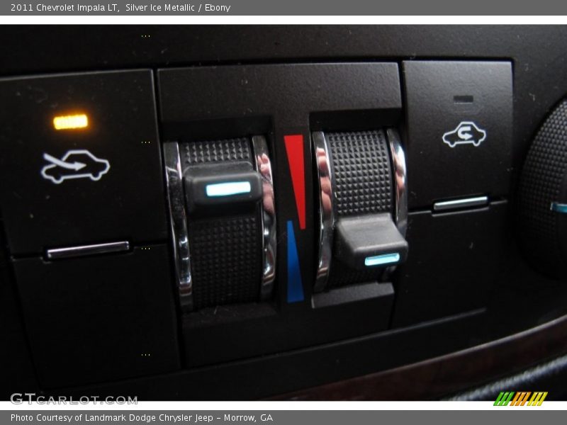 Silver Ice Metallic / Ebony 2011 Chevrolet Impala LT