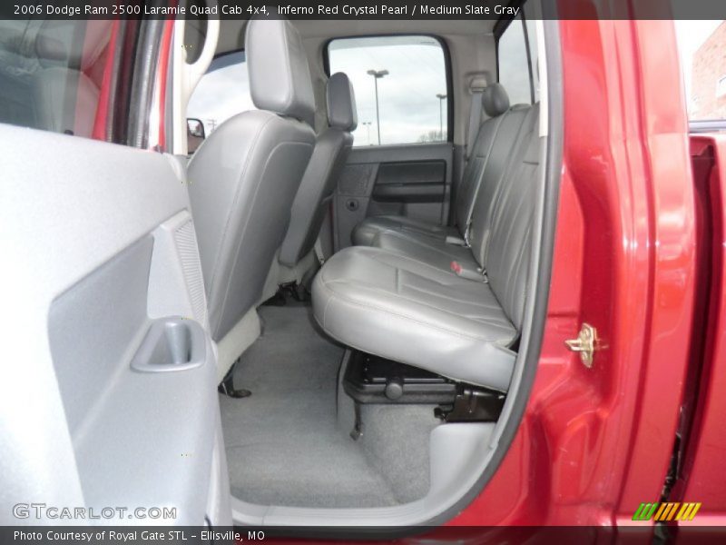 Inferno Red Crystal Pearl / Medium Slate Gray 2006 Dodge Ram 2500 Laramie Quad Cab 4x4
