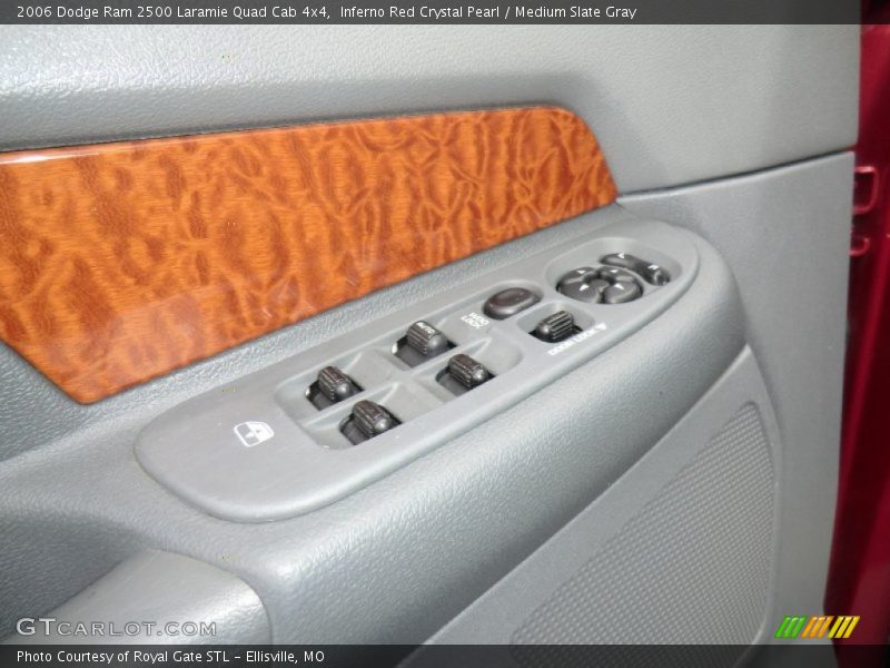 Inferno Red Crystal Pearl / Medium Slate Gray 2006 Dodge Ram 2500 Laramie Quad Cab 4x4