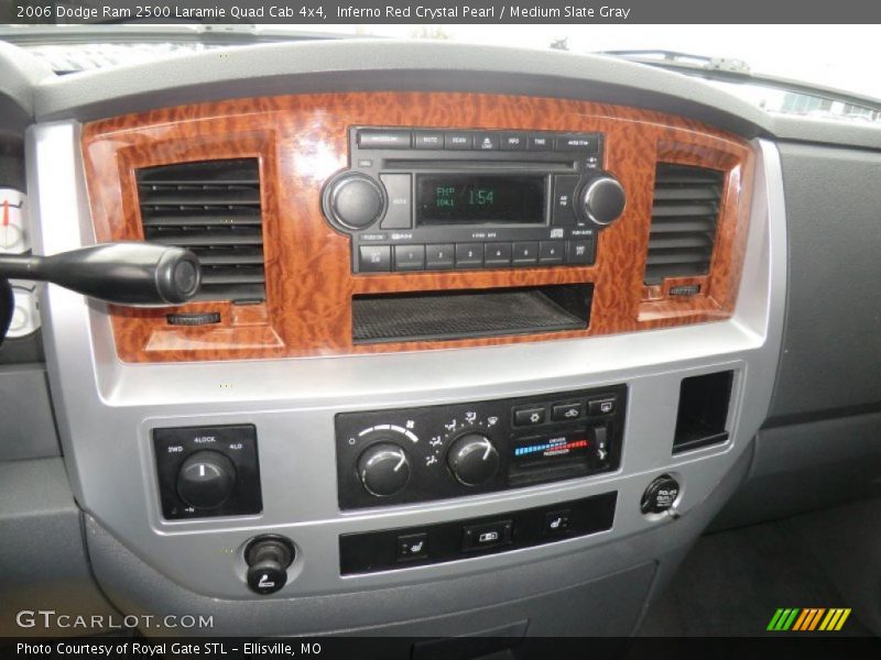 Controls of 2006 Ram 2500 Laramie Quad Cab 4x4