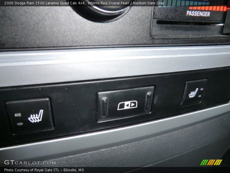 Inferno Red Crystal Pearl / Medium Slate Gray 2006 Dodge Ram 2500 Laramie Quad Cab 4x4