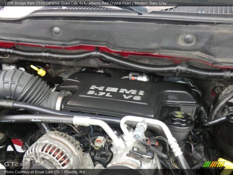  2006 Ram 2500 Laramie Quad Cab 4x4 Engine - 5.7 Liter HEMI OHV 16-Valve V8
