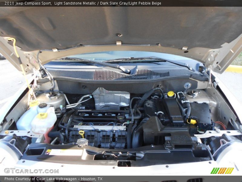 Light Sandstone Metallic / Dark Slate Gray/Light Pebble Beige 2010 Jeep Compass Sport