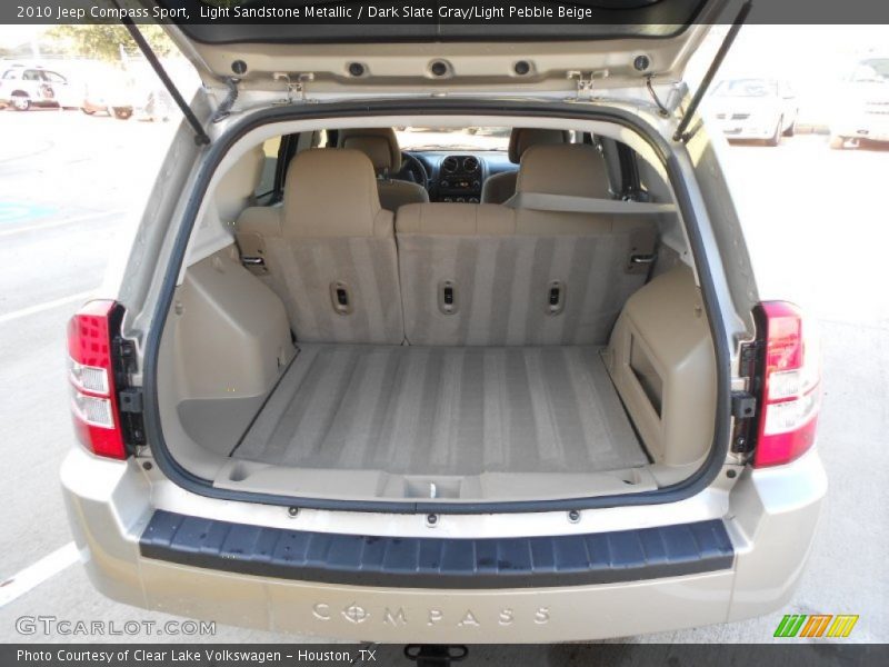 Light Sandstone Metallic / Dark Slate Gray/Light Pebble Beige 2010 Jeep Compass Sport