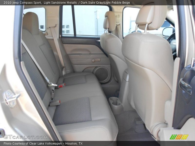 Light Sandstone Metallic / Dark Slate Gray/Light Pebble Beige 2010 Jeep Compass Sport