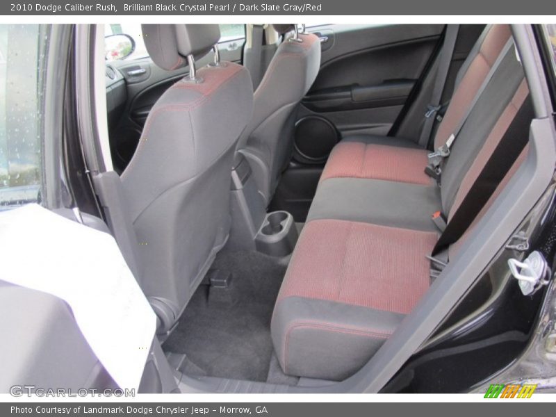  2010 Caliber Rush Dark Slate Gray/Red Interior