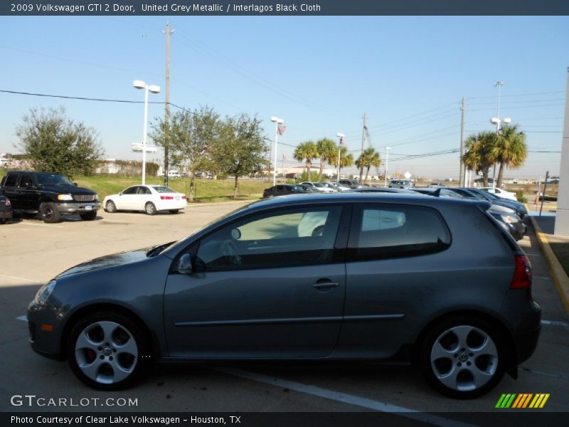 United Grey Metallic / Interlagos Black Cloth 2009 Volkswagen GTI 2 Door